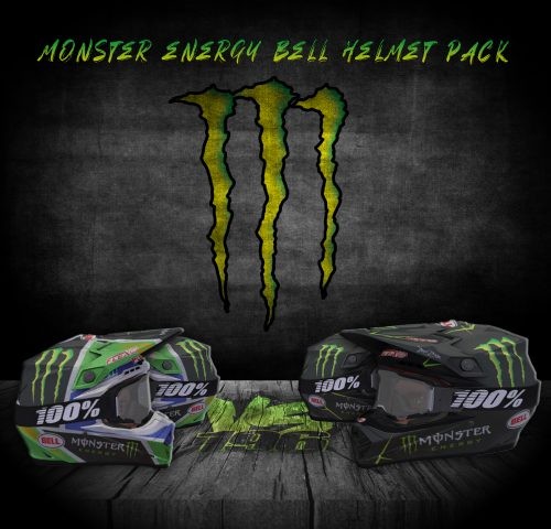 bell monster energy mx helmet