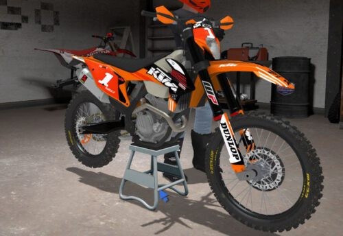 KTM EXC 250F FOR ENDURO BIKES B-Kon Edition Paint – MXB-Mods.com