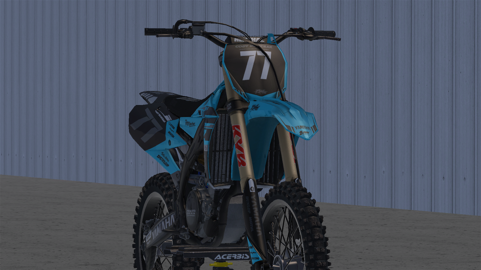 Yamaha YZF-250 Motocross para GTA San Andreas