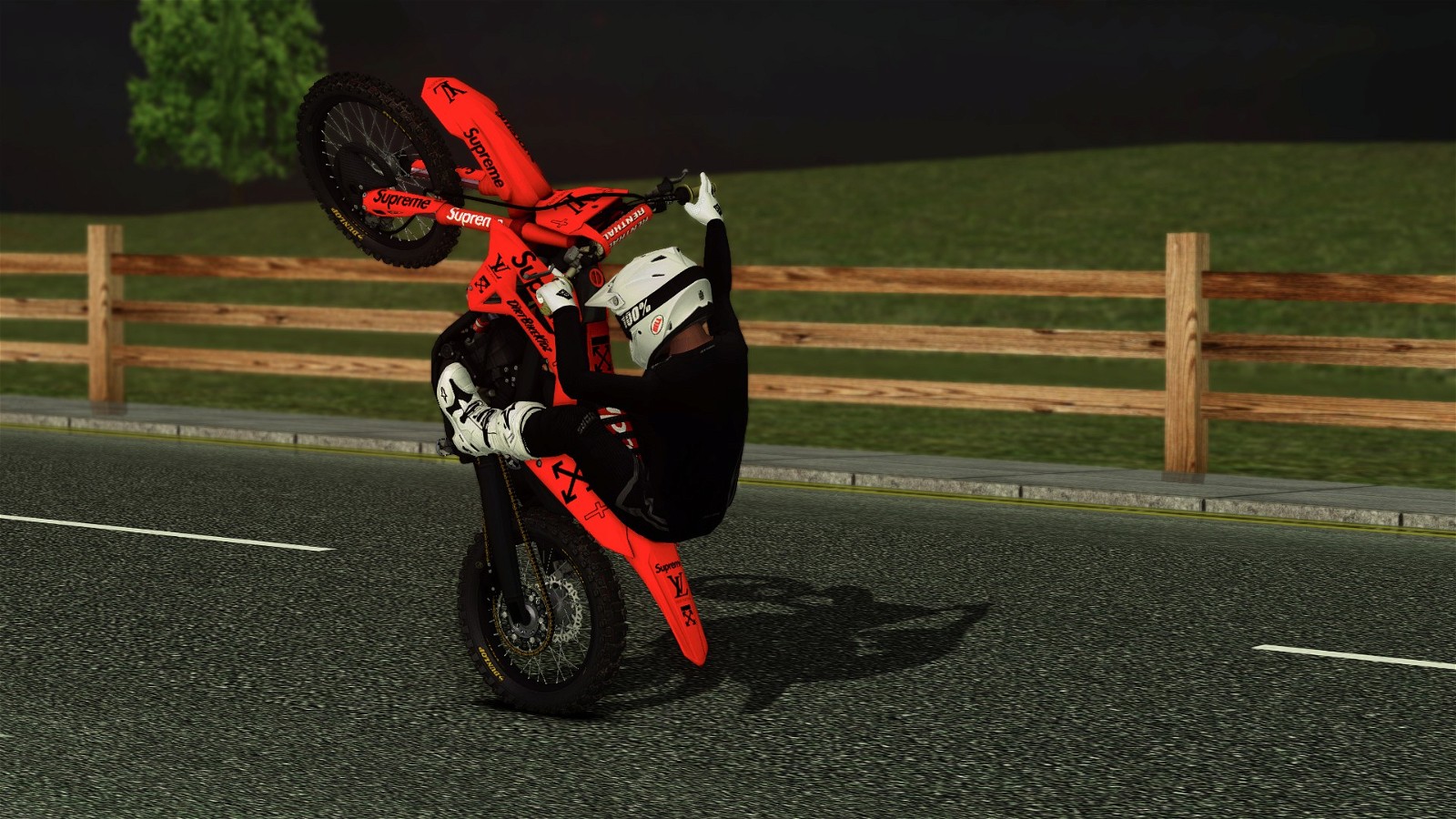 supreme dirt bike price