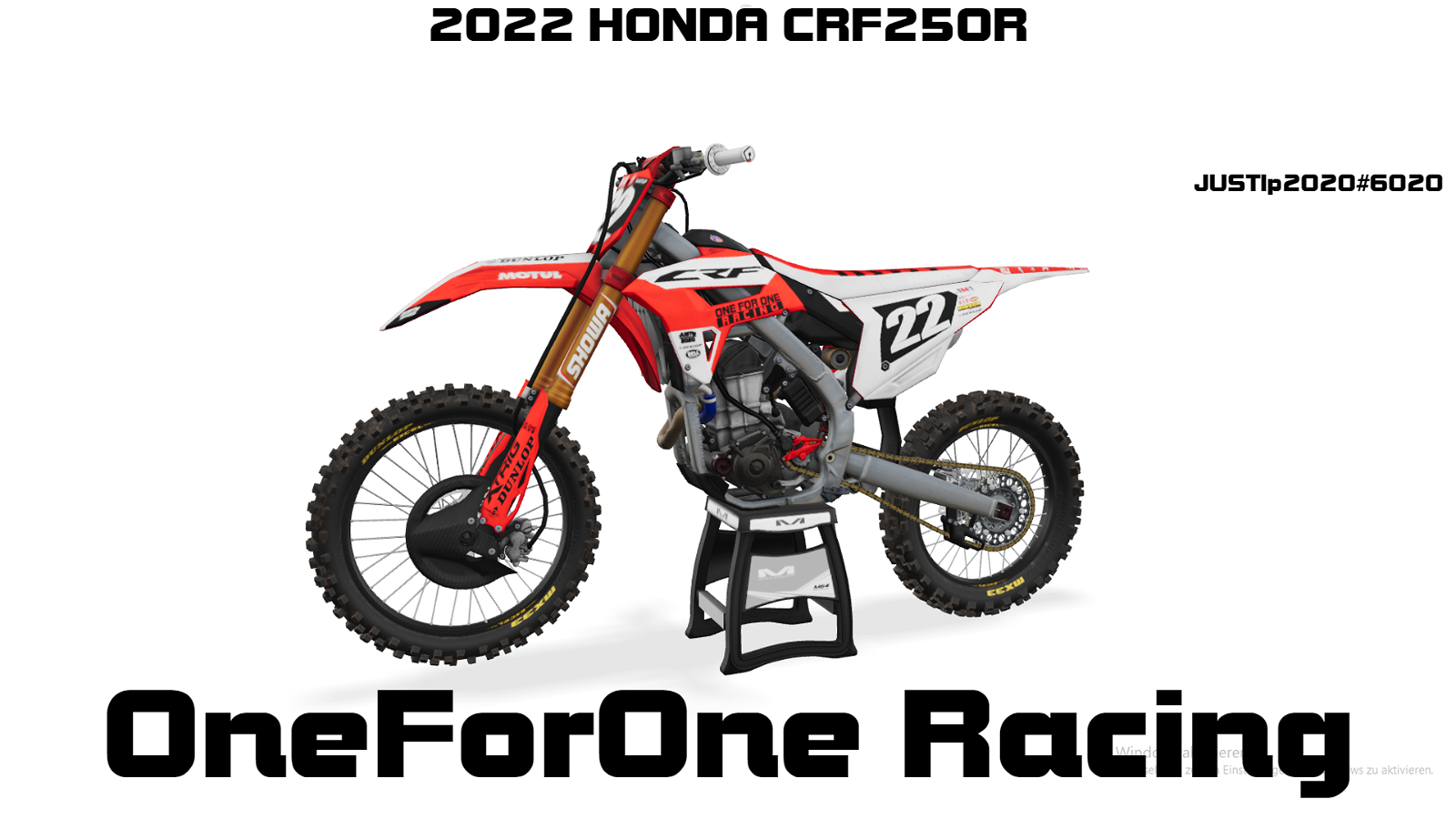 OneForOne Racing Honda CRF250R – MXB-Mods.com
