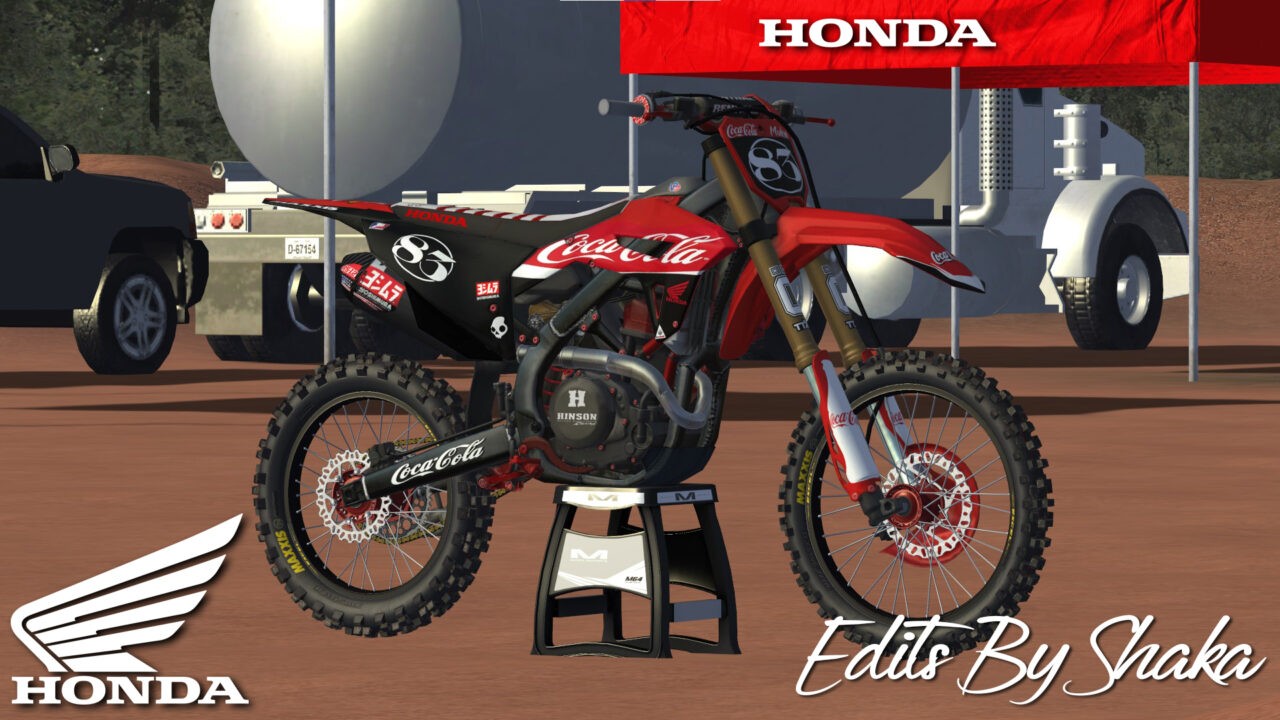 Coca-Cola Honda 250F – MXB-Mods.com