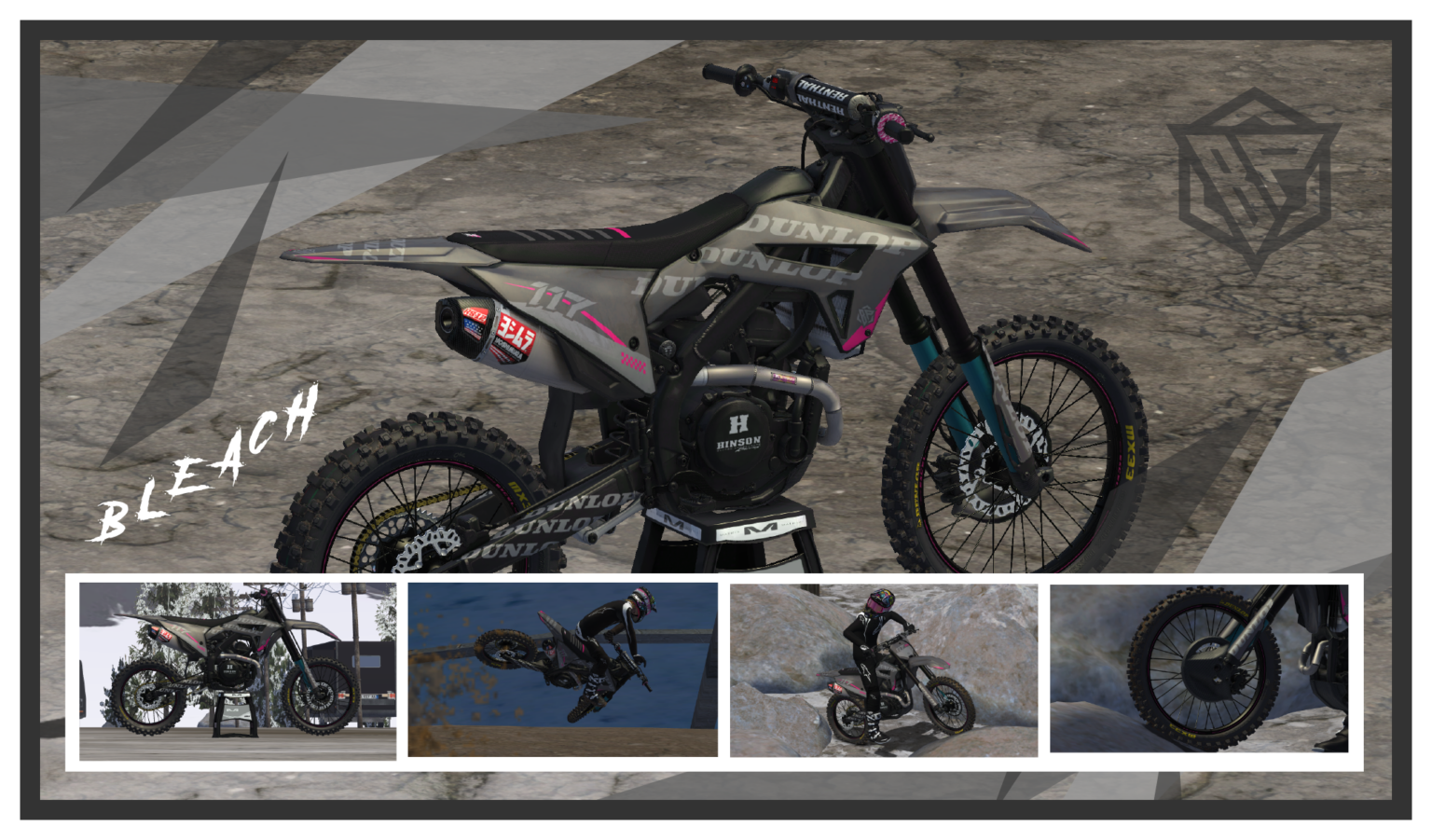 Bleach Design Werks inspired Honda CRF