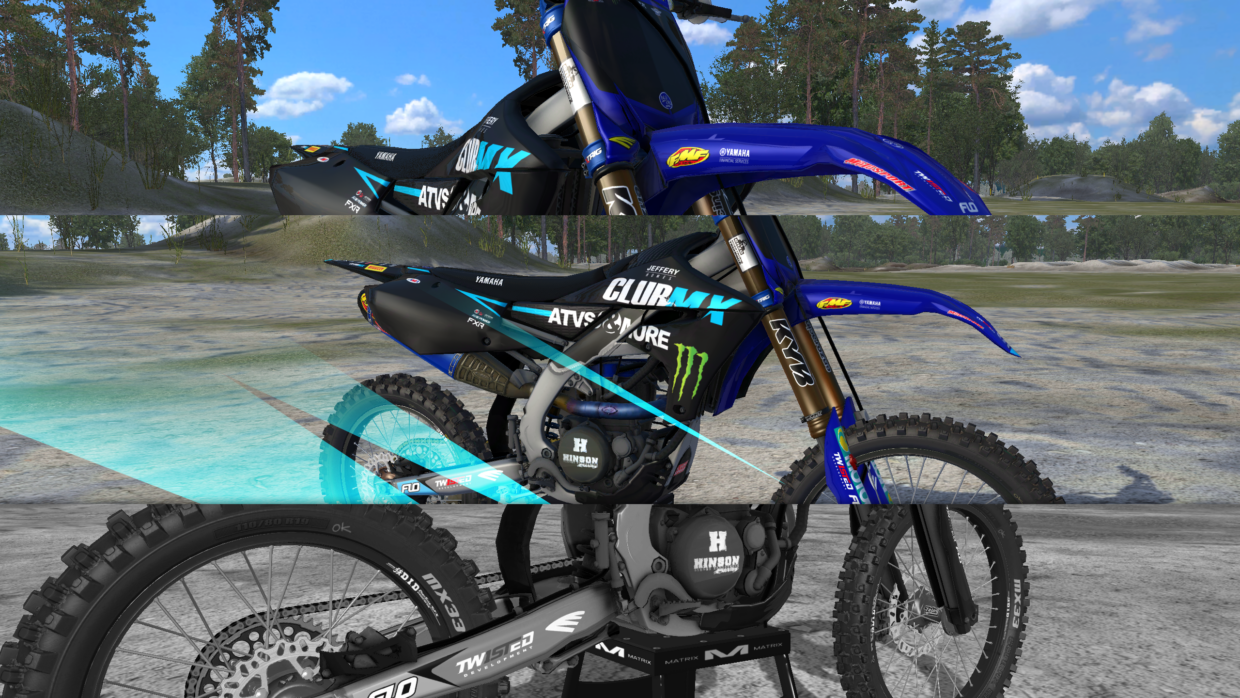 Club MX / Star Racing Yamaha replica pack // Tyler Wren YZF model swap ...