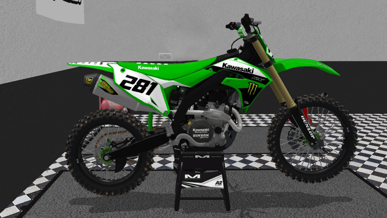 Factory Kawasaki Design – MXB-Mods.com