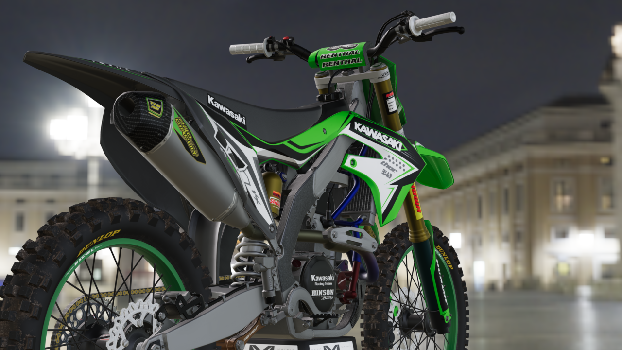 KAWASAKI SYNTH GRAPHICS KIT