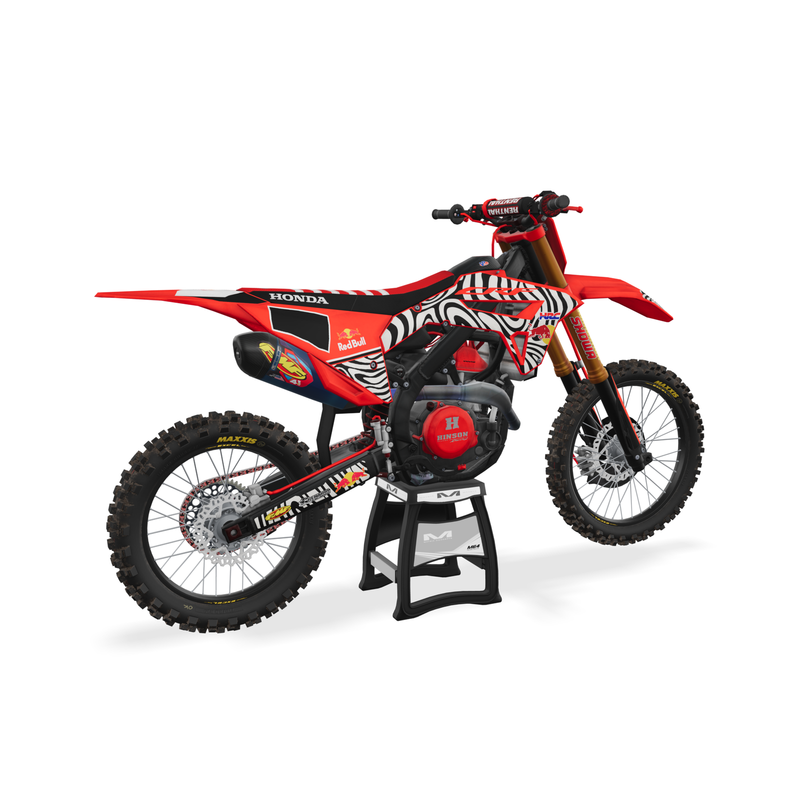 Zebra Honda MXB Mods Zebra Honda MXB Mods