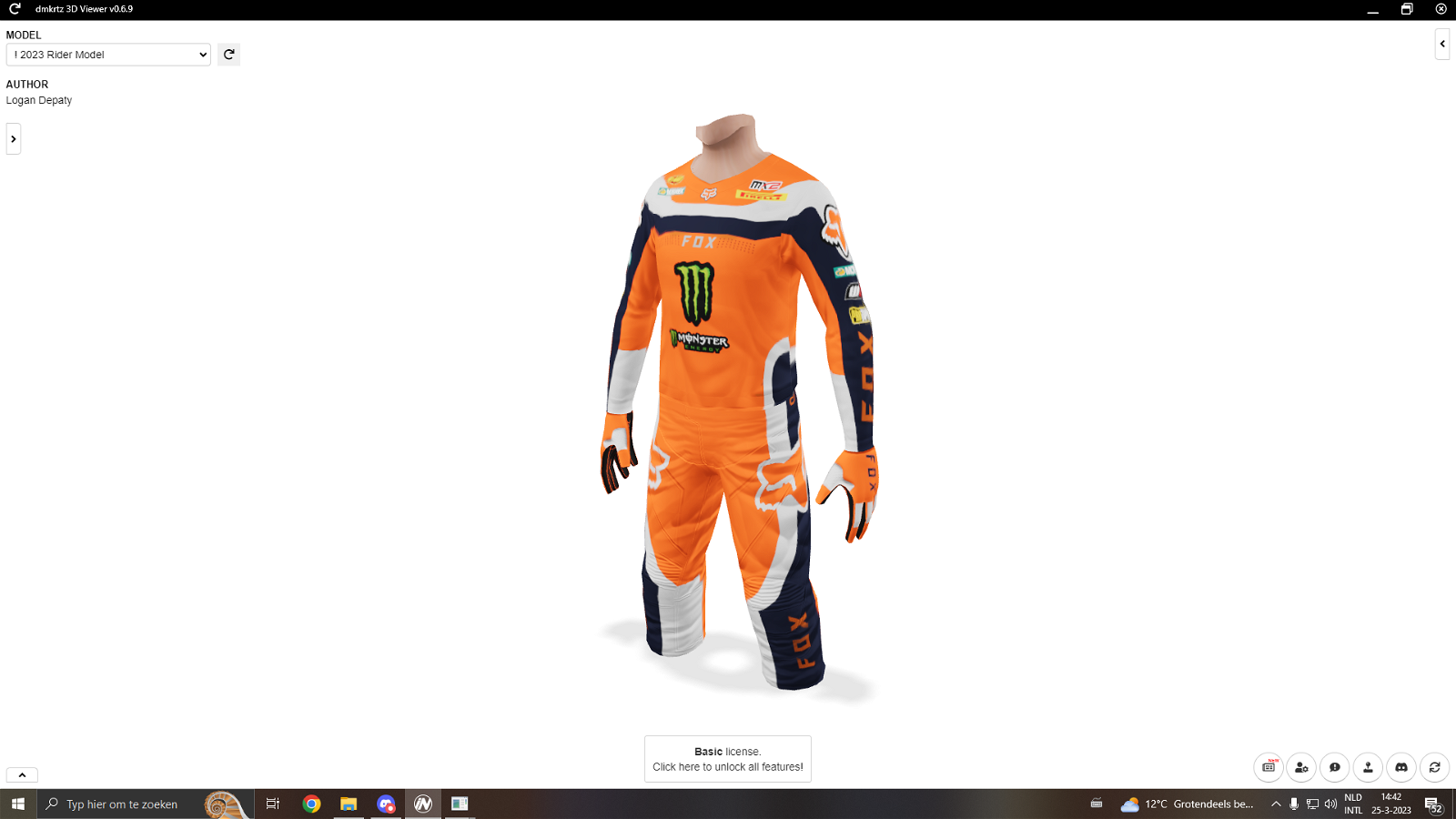 23 FOX FLEXAIR ORANGE MONSTER CUSTOM – MXB-Mods.com