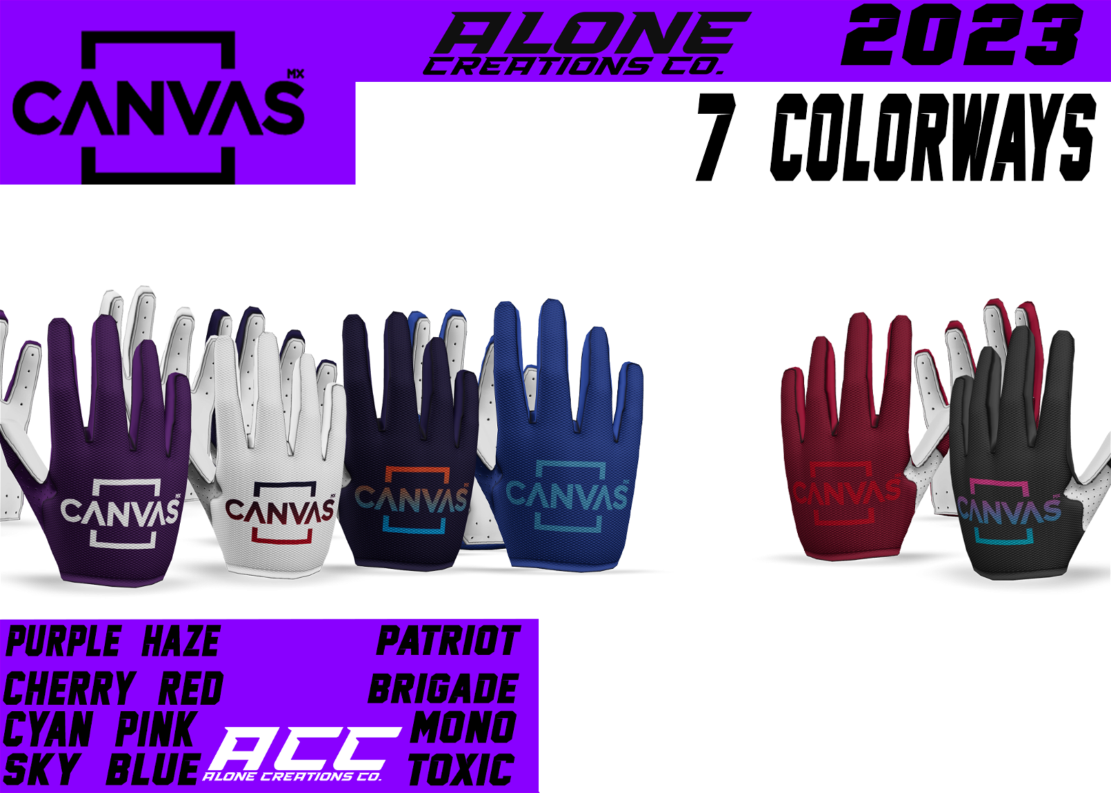 2023 LABEL Series 8 Gloves MXB Mods Com   Canvas Glove Covo 