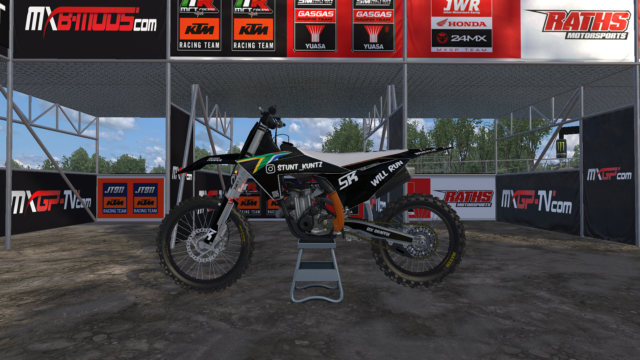 This is my replica KTM 450 SXF livery, enjoy!