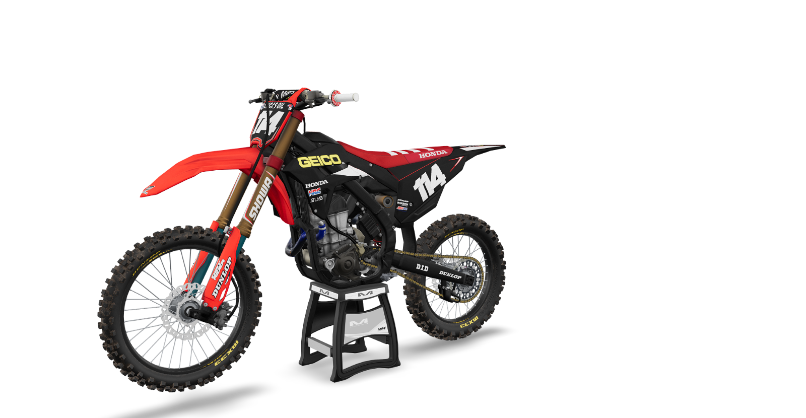 Geico Honda – MXB-Mods.com