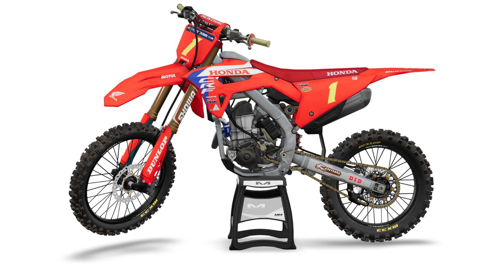 2024 Jett Lawrence MX Bike Red Plate – MXB-Mods.com