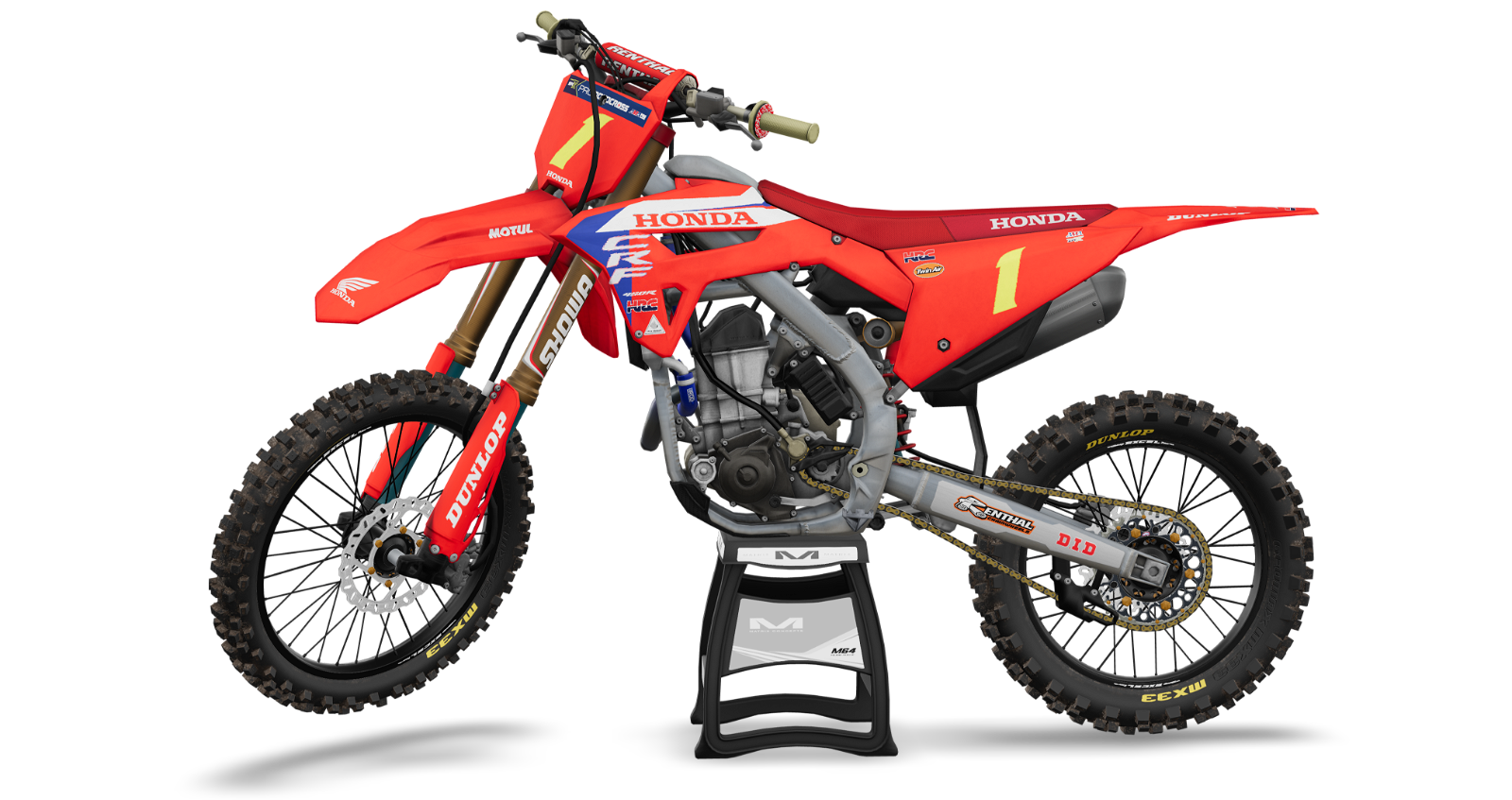 2024 Jett Lawrence MX Bike Red Plate