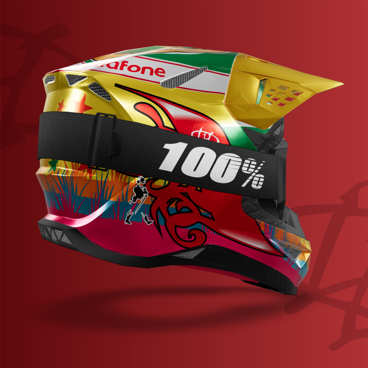 Lewis Hamilton Helmet Replica - SM10 – MXB-Mods.com