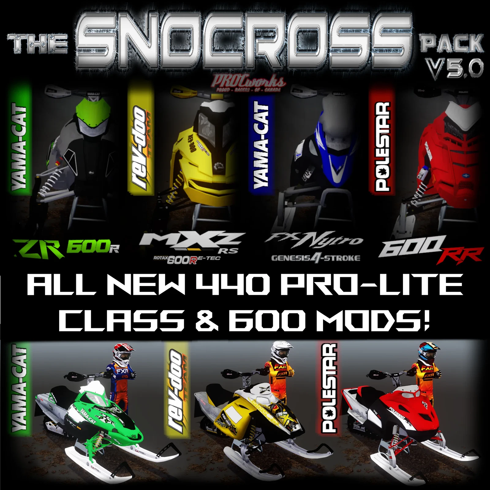 The “Snocross” Pack V.5.0 – MXB-Mods.com