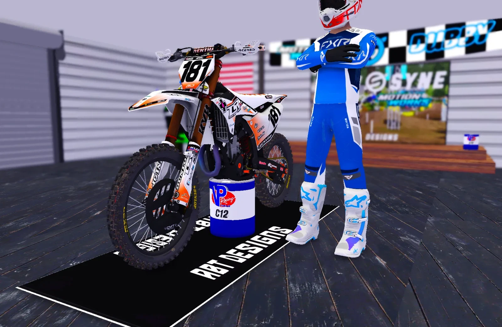 ABT Designs VP Race Fuel Stand – MXB-Mods.com